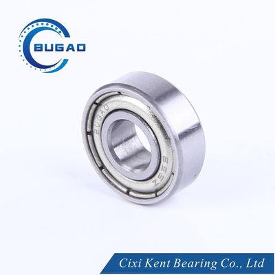 Revestimento de rolamento radial, direção de carga, rolamento de esferas em miniatura 604 ZV1 com certificado ISO9001 2015