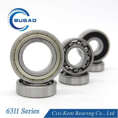 Rolamentos de aço com ranhuras profundas de série 6311 6312 6313 6314 6315 da Cixi Kent Bearing Manufacture