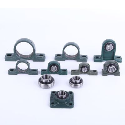 P4 Rolamentos de bolas de blocos de almofadas de ferro fundido para UCFU201 UCFU202 UCFU203 UCFU204 UCFU205