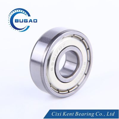 Rolamentos de aço 6207 Rolamentos de esferas de ranhuras profundas para linha única da Cixi Kent Bearing Manufacture