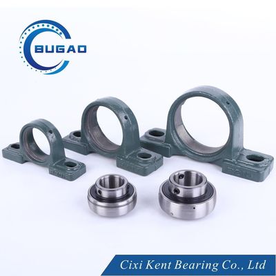 UCP205 Rolamento Cixi Bloco de rolamento de almofada de aço cromado com flange de ferro fundido Tolerância P6