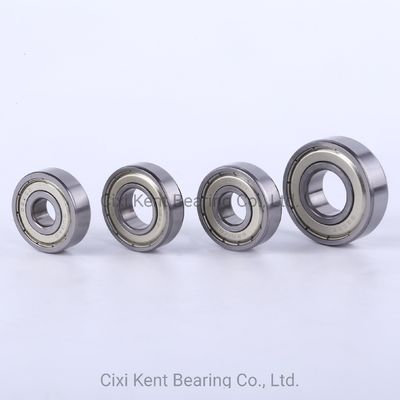 Rolamentos de esferas abertos de linha única 6305 ZZ 2RZ 2RS para motores produzidos pela Cixi Kent Bearing