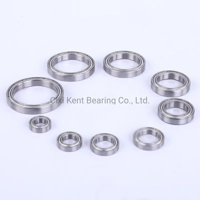 16003 Rolamentos de esferas de ranhuras profundas para máquinas de construção da Cixi Kent Manufacture