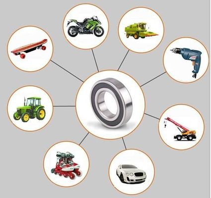 1601 Rolamentos de esferas de ranhuras profundas para impressoras digitais da Kent Bearing Manufacture